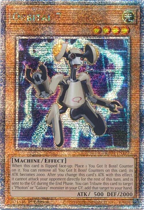 Orbital 7 [RA04-EN197] Quarter Century Secret Rare