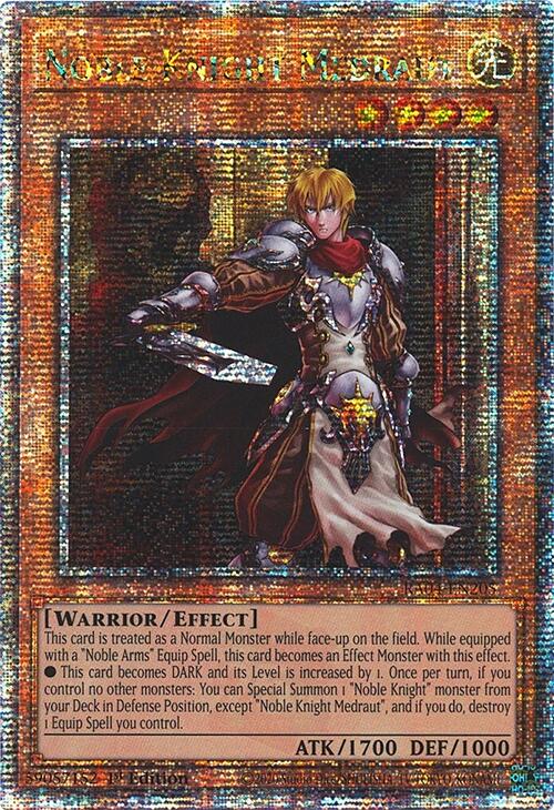 Noble Knight Medraut [RA04-EN205] Quarter Century Secret Rare