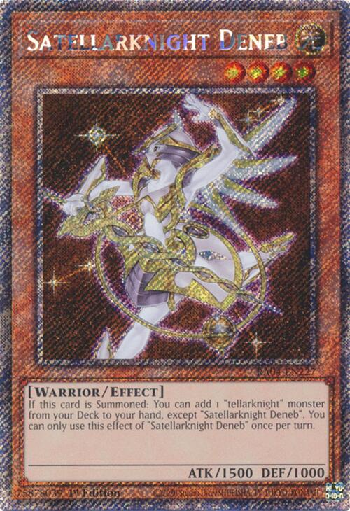 Satellarknight Deneb [RA04-EN227] Platinum Secret Rare