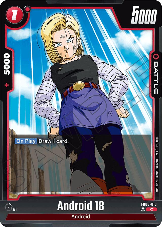 Android 18 (FB06-013) [Rivals Clash]