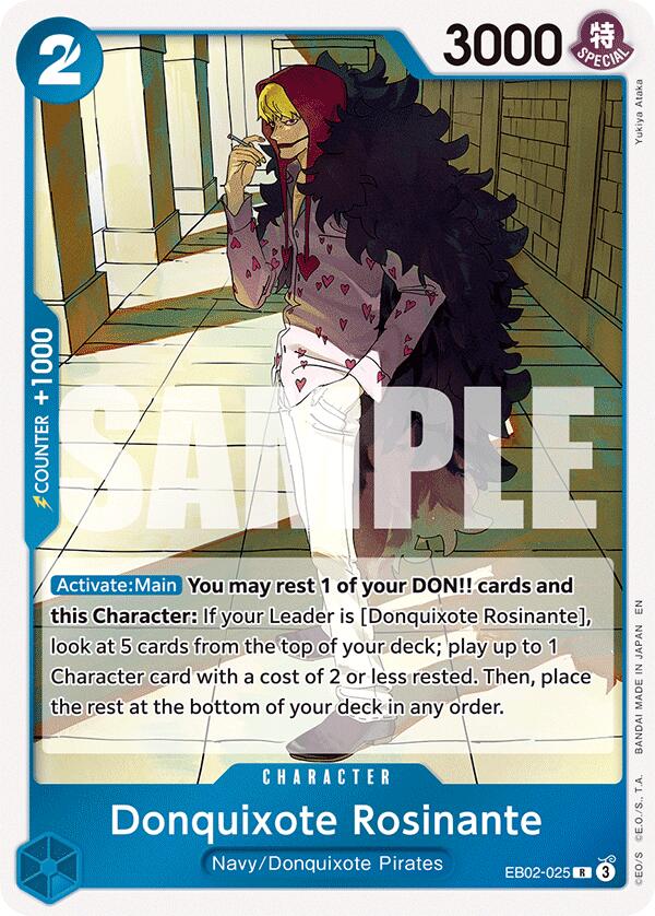 Donquixote Rosinante [Extra Booster: Anime 25th Collection]