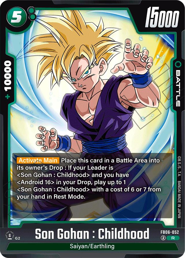 Son Gohan : Childhood [Rivals Clash]