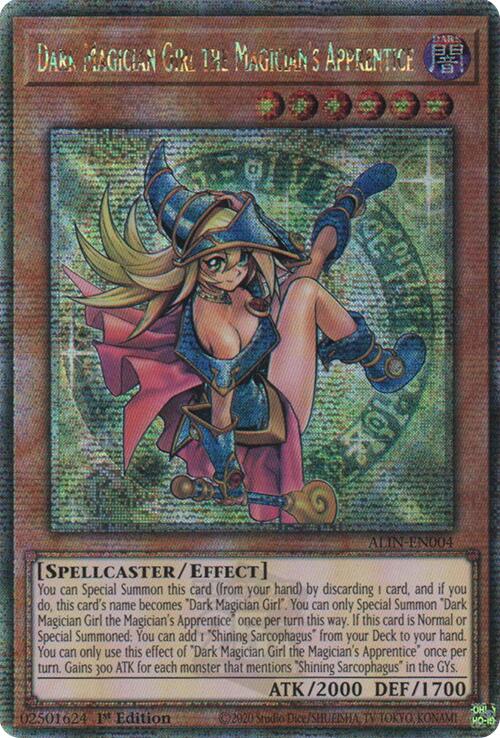 Dark Magician Girl the Magician's Apprentice [ALIN-EN004] Quarter Century Secret Rare