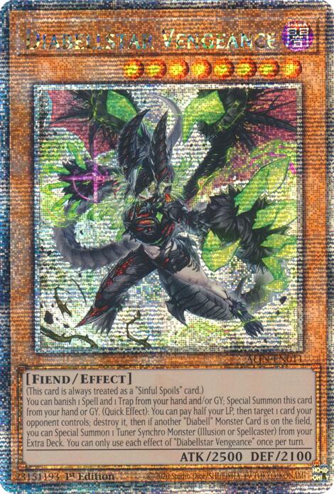 Diabellstar Vengeance [ALIN-EN011] Quarter Century Secret Rare