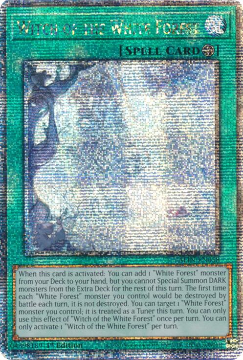 Witch of the White Forest [ALIN-EN058] Quarter Century Secret Rare