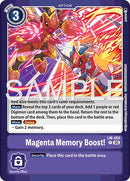 Magenta Memory Boost! [LM-050] (Limited Card Pack -Billion Bullet-) [Limited Card Pack -Billion Bullet-]
