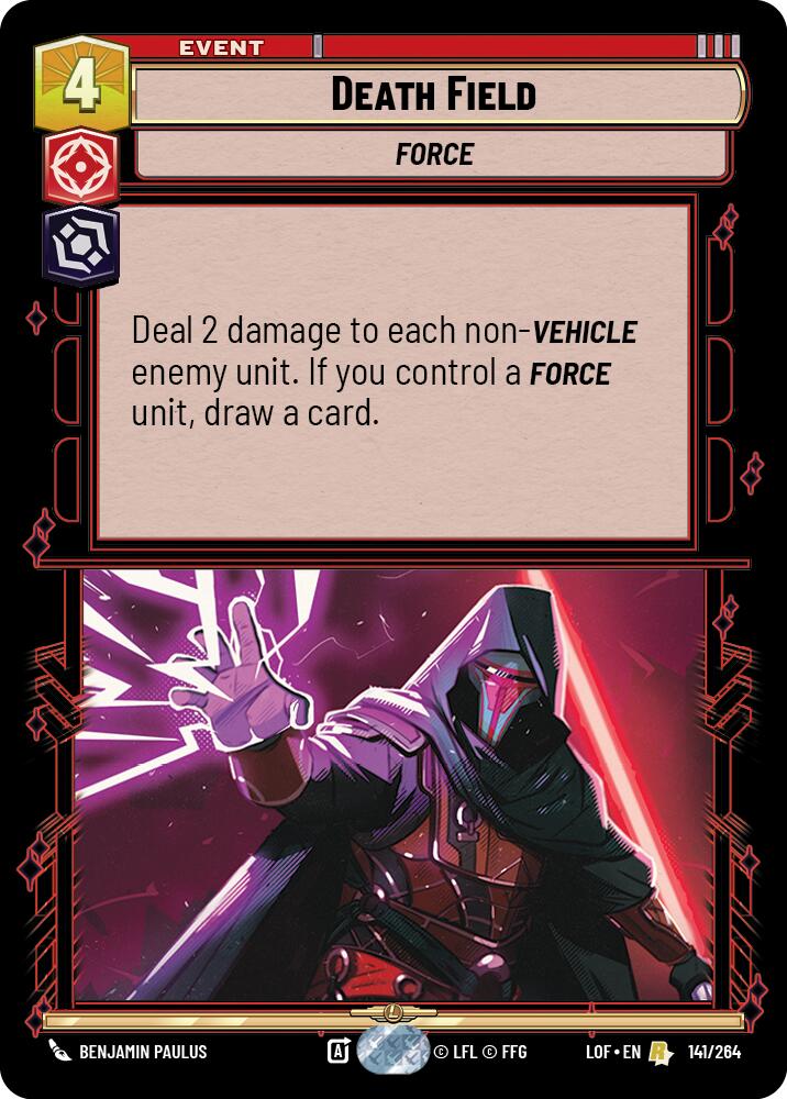 Death Field (141/264) (141/264) [Legends of the Force]