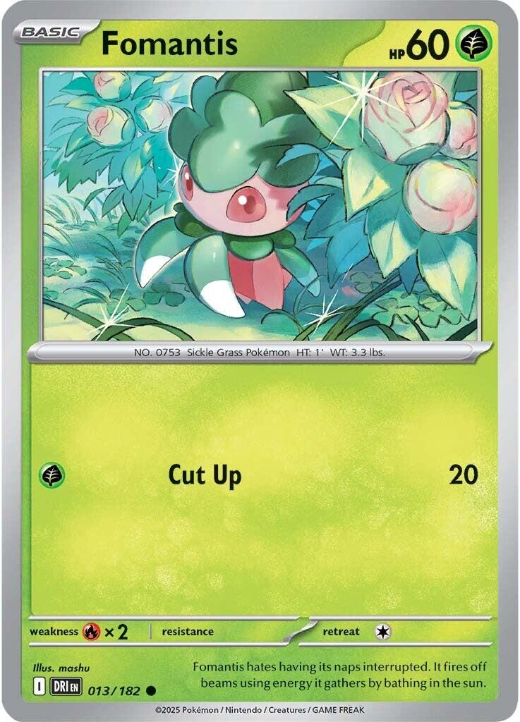 Fomantis (013/182) [Scarlet & Violet: Destined Rivals]