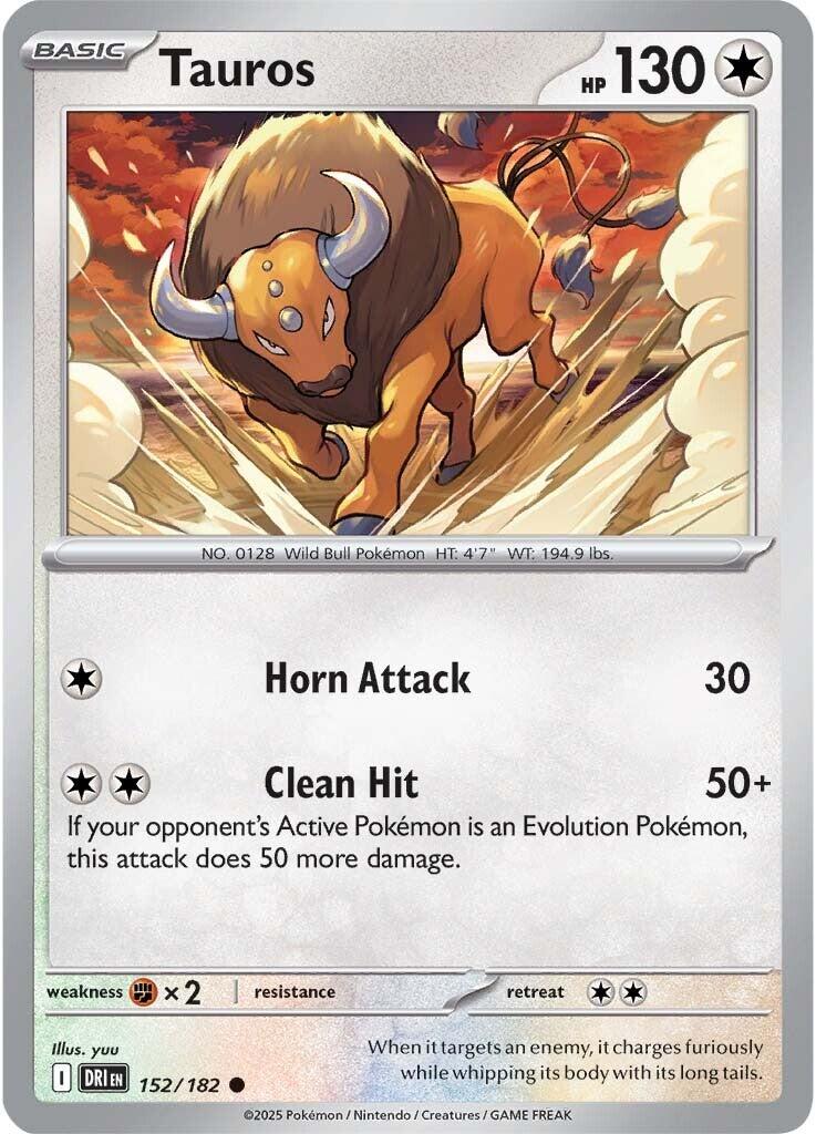Tauros (152/182) [Scarlet & Violet: Destined Rivals]