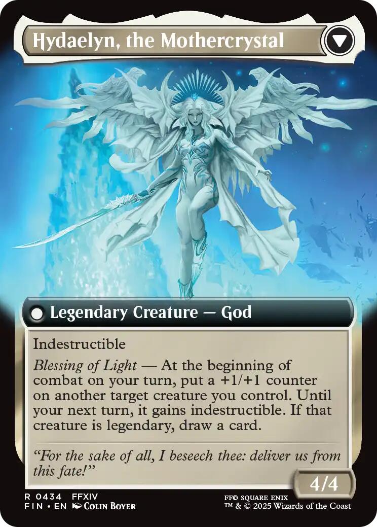 Venat, Heart of Hydaelyn // Hydaelyn, the Mothercrystal (Extended Art) [FINAL FANTASY]