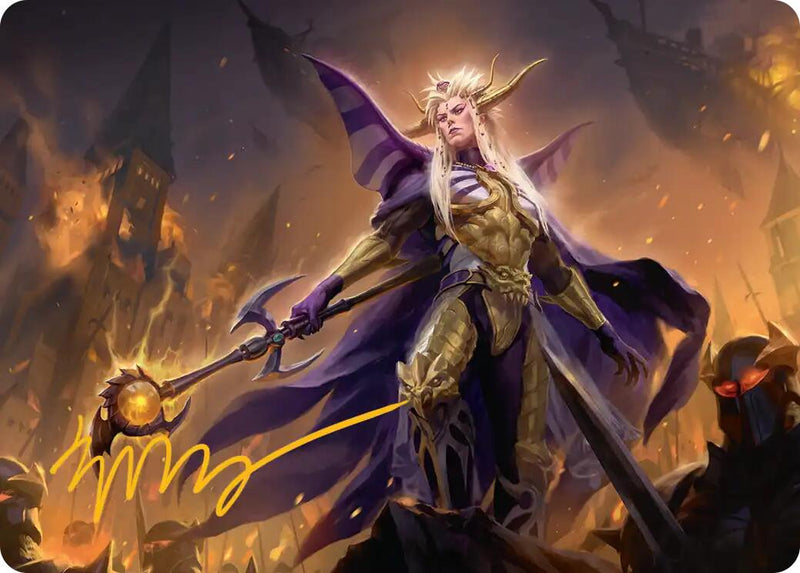 The Emperor of Palamecia Art Card (Gold-Stamped Signature) [FINAL FANTASY Art Series]