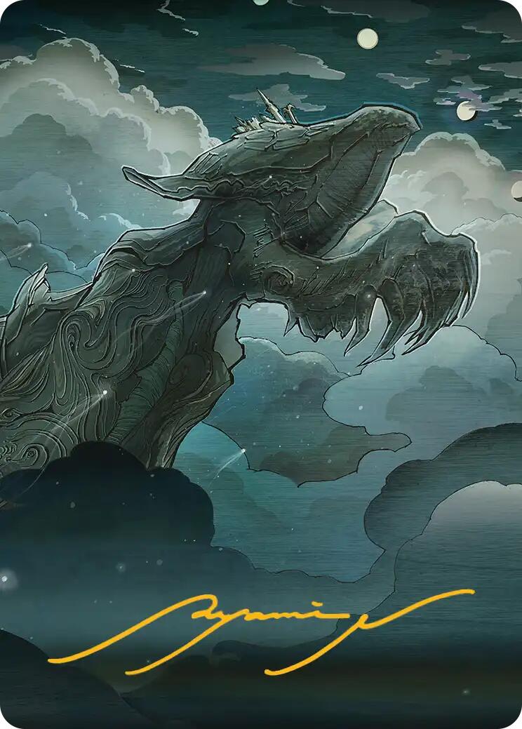Sin, Spira's Punishment Art Card (Gold-Stamped Signature) [FINAL FANTASY Art Series]