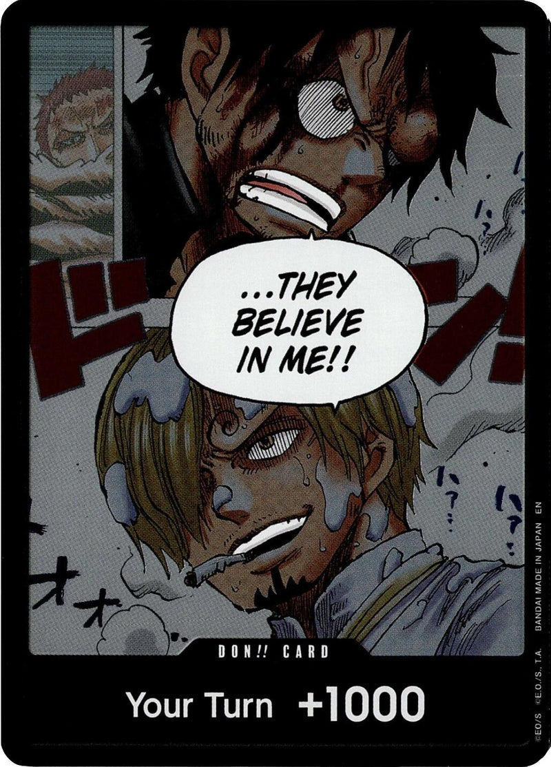 DON!! Card (Alternate Art) [A Fist of Divine Speed]