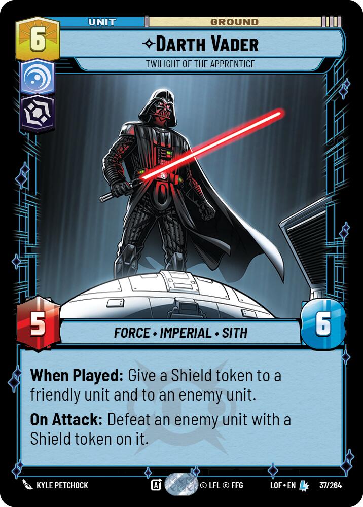Darth Vader - Twilight of the Apprentice (37/264) (37/264) [Legends of the Force]