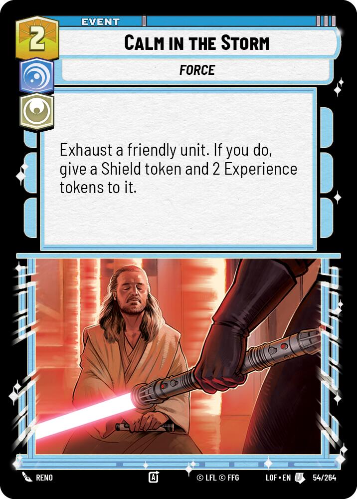 Calm in the Storm (54/264) (54/264) [Legends of the Force]