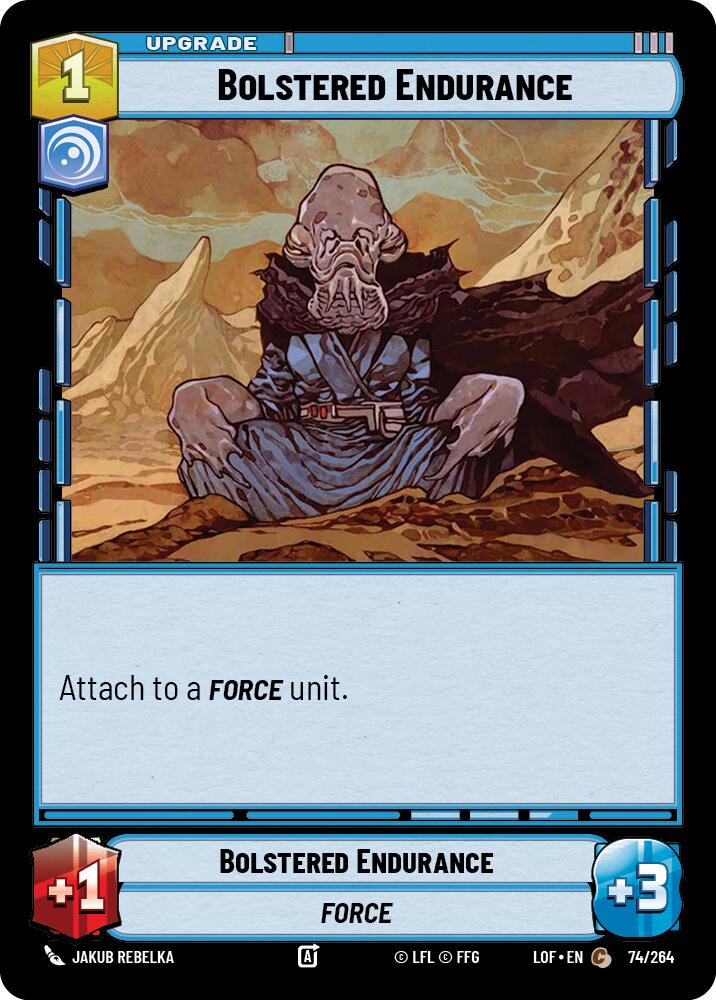 Bolstered Endurance (74/264) (74/264) [Legends of the Force]