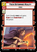 Focus Determines Reality (152/264) (152/264) [Legends of the Force]