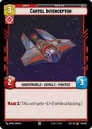 Cartel Interceptor (157/264) (157/264) [Legends of the Force]
