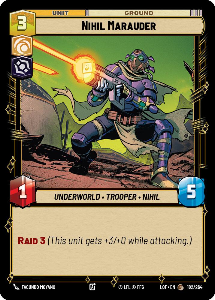 Nihil Marauder (182/264) (182/264) [Legends of the Force]
