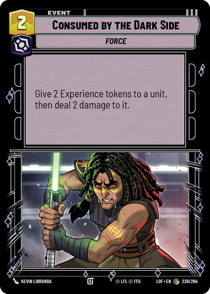 Consumed by the Dark Side (239/264) (239/264) [Legends of the Force]