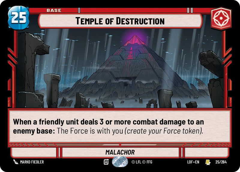 Temple of Destruction (025/264) (025/264) [Legends of the Force]