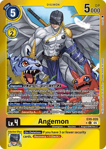 Angemon [EX9-026] (Limited Foil) [Versus Monsters]