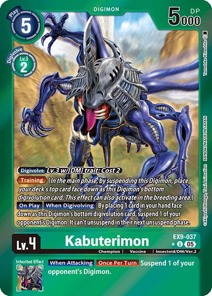 Kabuterimon [EX9-037] (Limited Foil) [Versus Monsters]