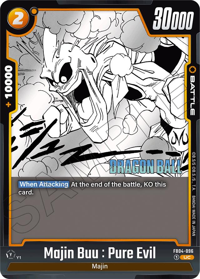 Majin Buu : Pure Evil (FB04-096) [Manga Booster 01]