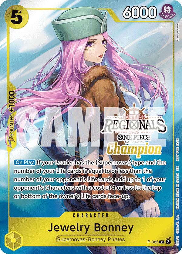 Jewelry Bonney (Offline Regional Champion Card Set 2025 Vol.2) [One Piece Promotion Cards]