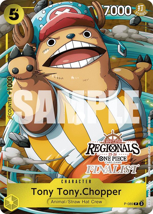 Tony Tony.Chopper (Offline Regional Finalist Card Set 2025 Vol.2) [One Piece Promotion Cards]