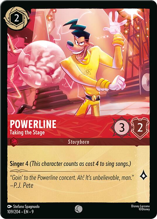 Powerline - Taking the Stage (109/204) [Fabled]