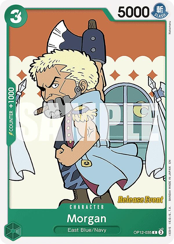 Morgan [Legacy of the Master Release Event Cards]