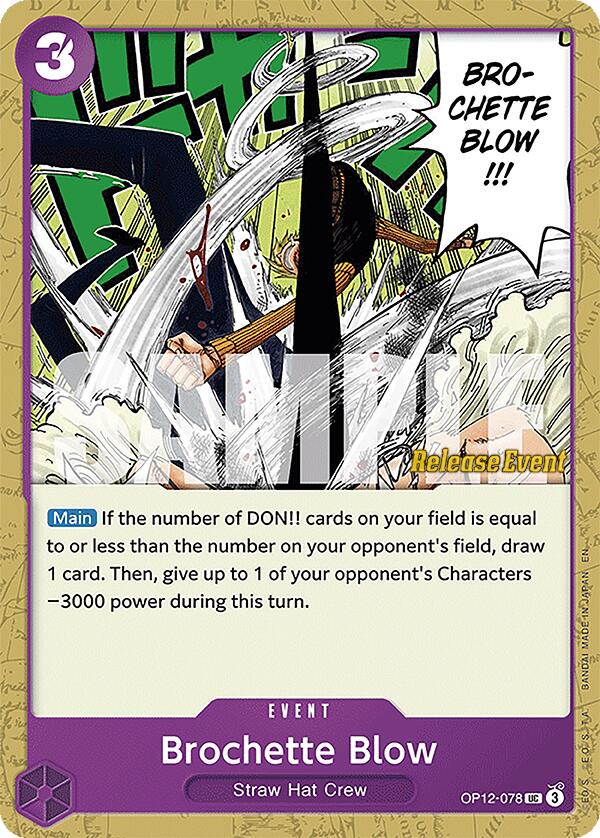 Brochette Blow [Legacy of the Master Release Event Cards]