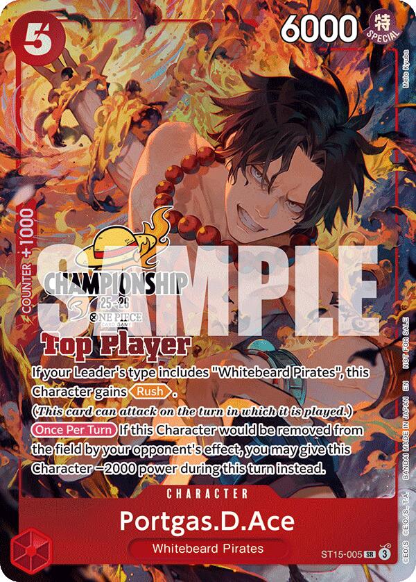 Portgas.D.Ace (CS 25-26 Top Player Pack) [One Piece Promotion Cards]
