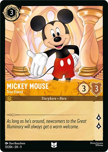 Mickey Mouse - True Friend (13/204) [Fabled]