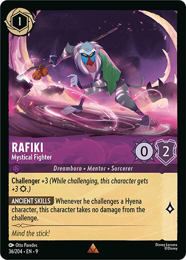 Rafiki - Mystical Fighter (36/204) [Fabled]