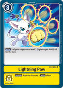 Lightning Paw [BT2-097] (Revision Pack 2021) [Release Special Booster Promos]