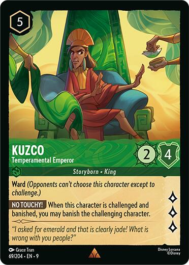 Kuzco - Temperamental Emperor (69/204) [Fabled]