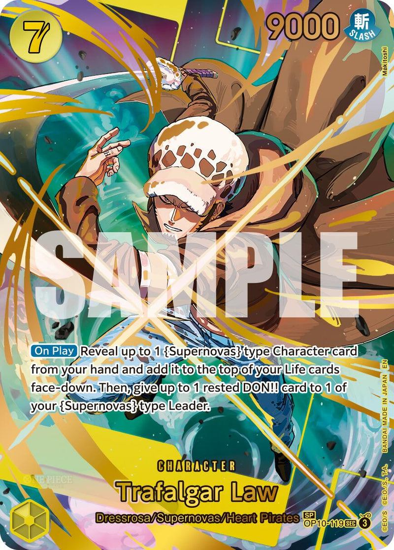 Trafalgar Law (OP10-119) (SP) [Premium Booster -The Best- Vol. 2]
