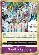 Gum-Gum Lightning (Pirate Foil) [Premium Booster -The Best- Vol. 2]