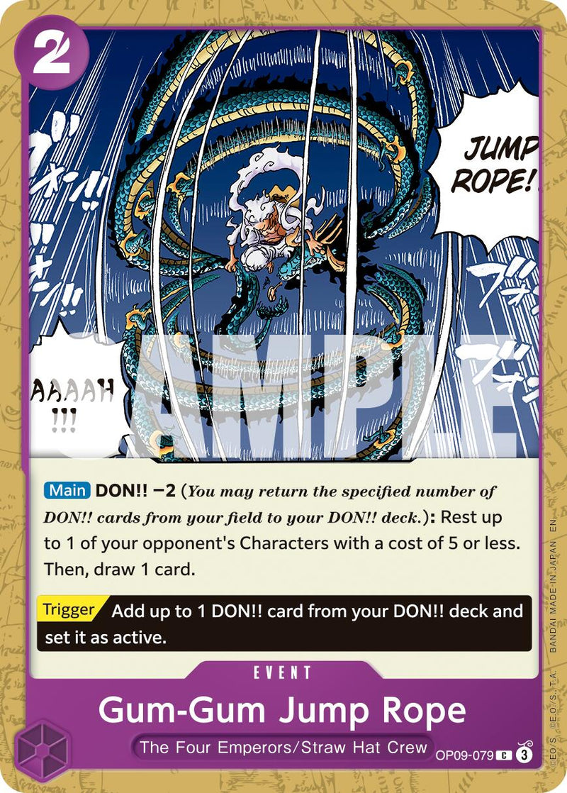 Gum-Gum Jump Rope (Reprint) [Premium Booster -The Best- Vol. 2]