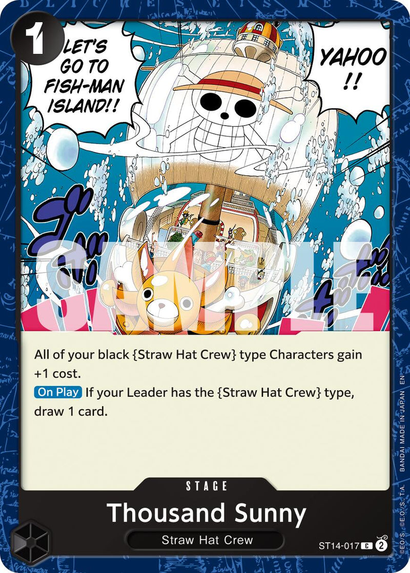 Thousand Sunny (Reprint) [Premium Booster -The Best- Vol. 2]