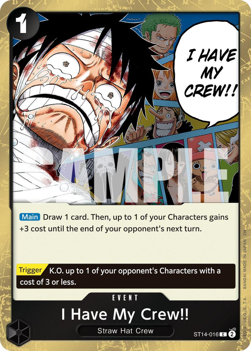 I Have My Crew!! (Pirate Foil) [Premium Booster -The Best- Vol. 2]