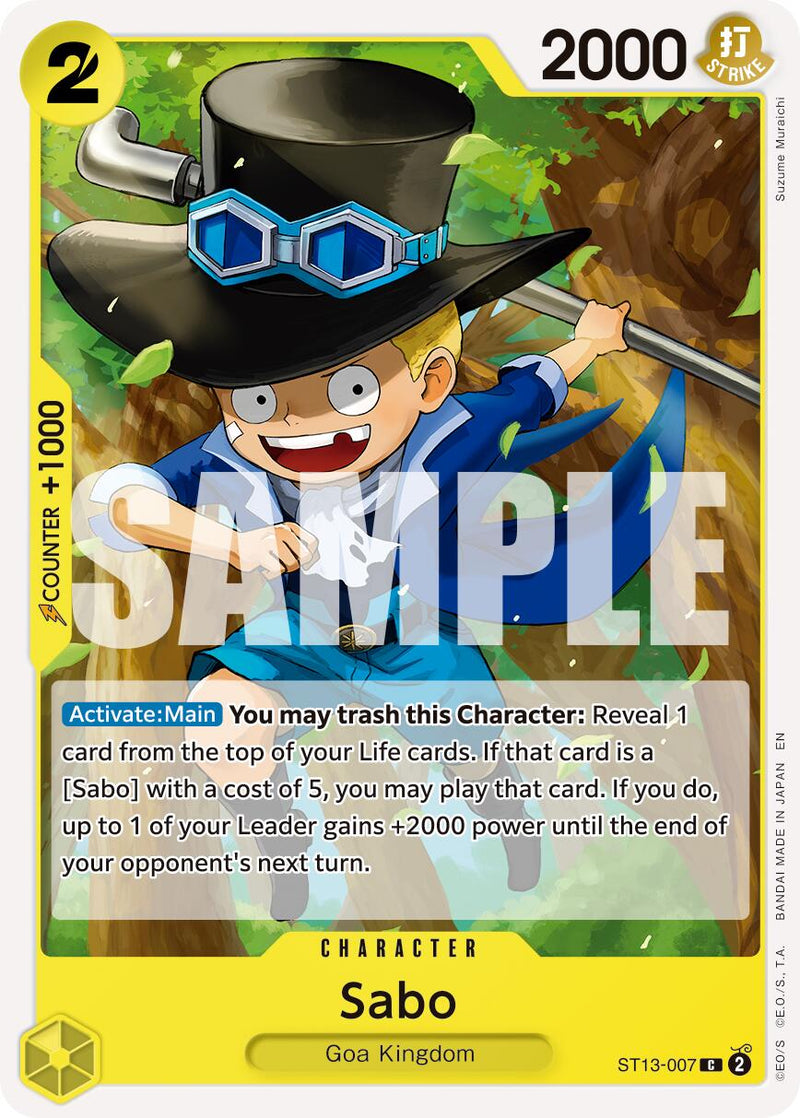 Sabo (ST13-007) (Reprint) [Premium Booster -The Best- Vol. 2]