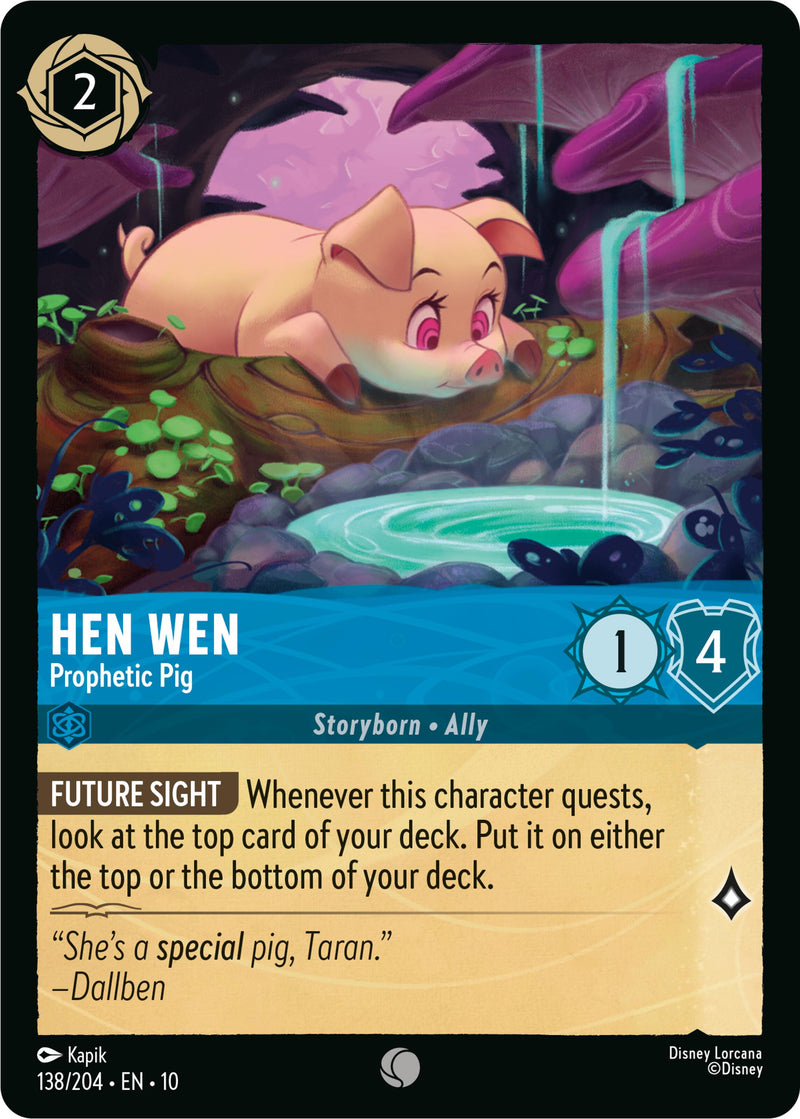 Hen Wen - Prophetic Pig (138/204) [Whispers in the Well]