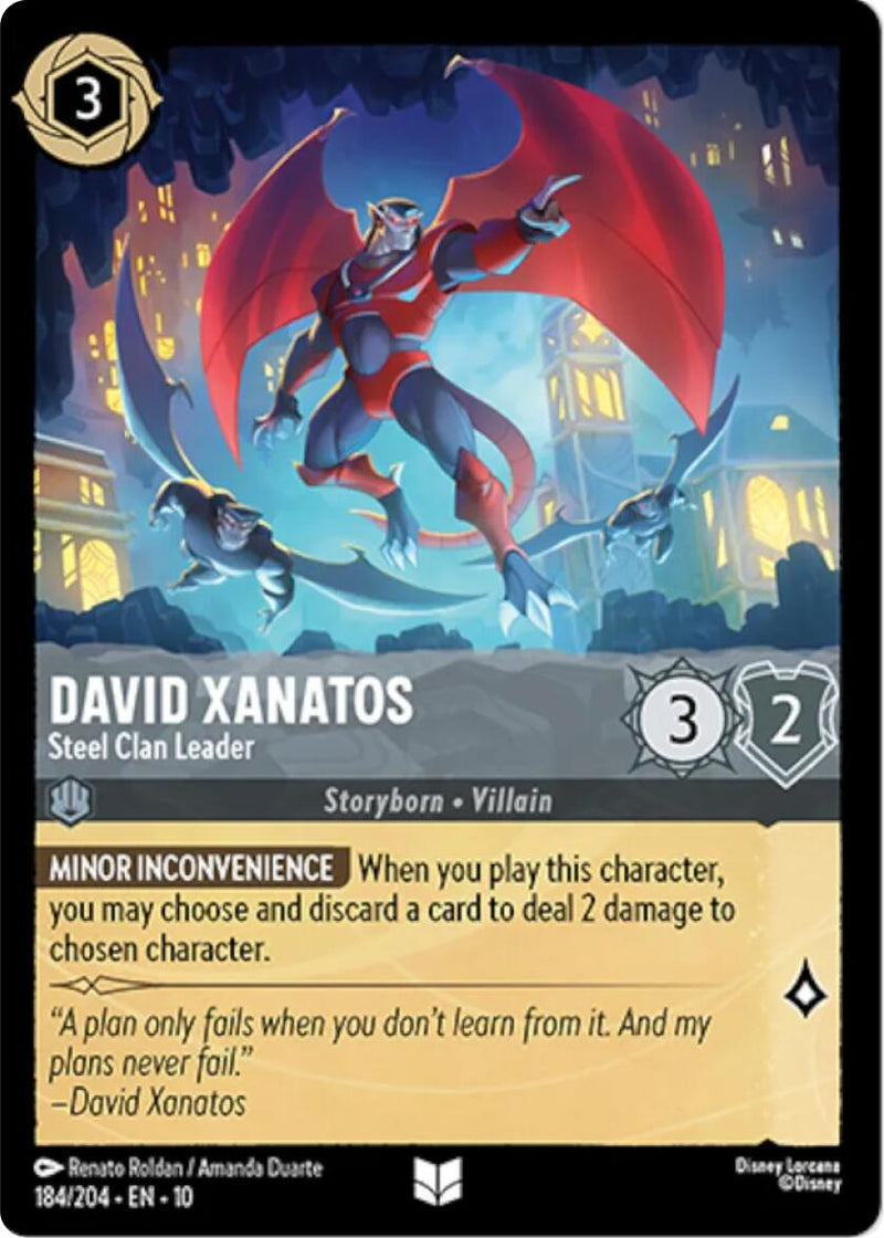 David Xanatos - Steel Clan Leader (184/204) [Whispers in the Well]