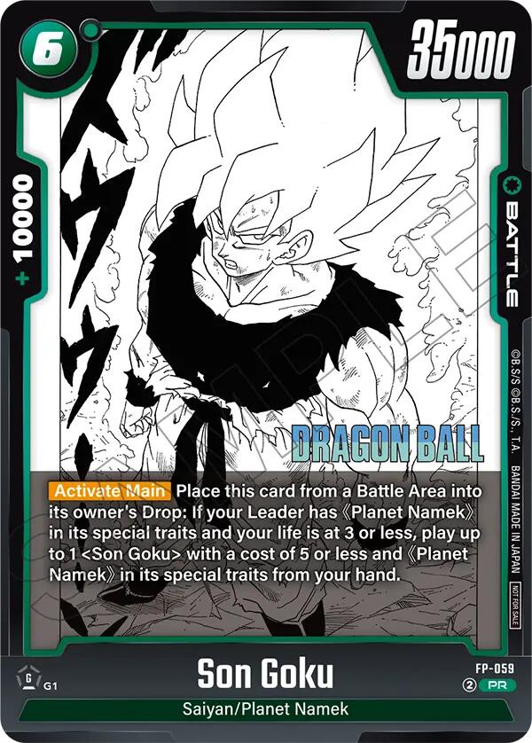 Son Goku (FP-059) [Fusion World Tournament Cards]