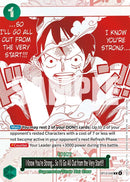 I Know You're Strong... So I'll Go All Out from the Very Start!!! (3rd Anniversary Treasure Campaign Pack) [One Piece Promotion Cards]