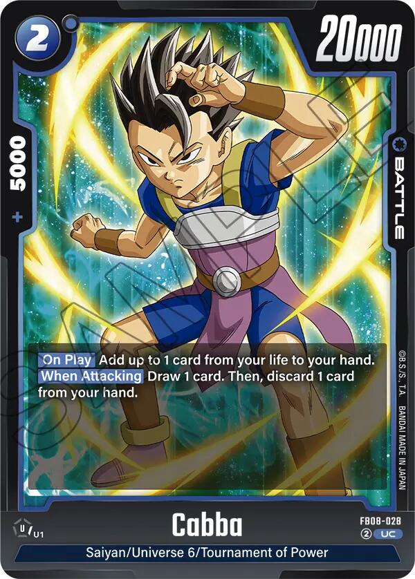 Cabba (FB08-028) [Saiyan's Pride]