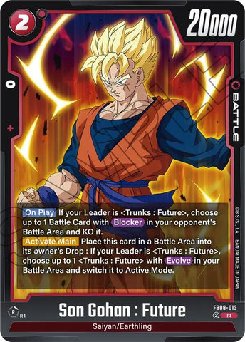 Son Gohan : Future (FB08-013) [Saiyan's Pride]
